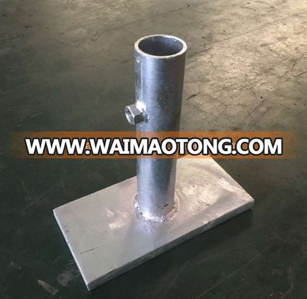 oem hot-dip galvanized tube welding parts